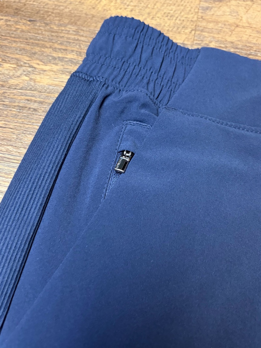 Athleta Brooklyn Jogger Navy Blue Stretch Womens 12 TALL Lightweight - Picture 2 of 10